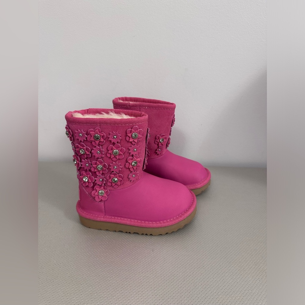 UGG Pink Star Embellished Boots